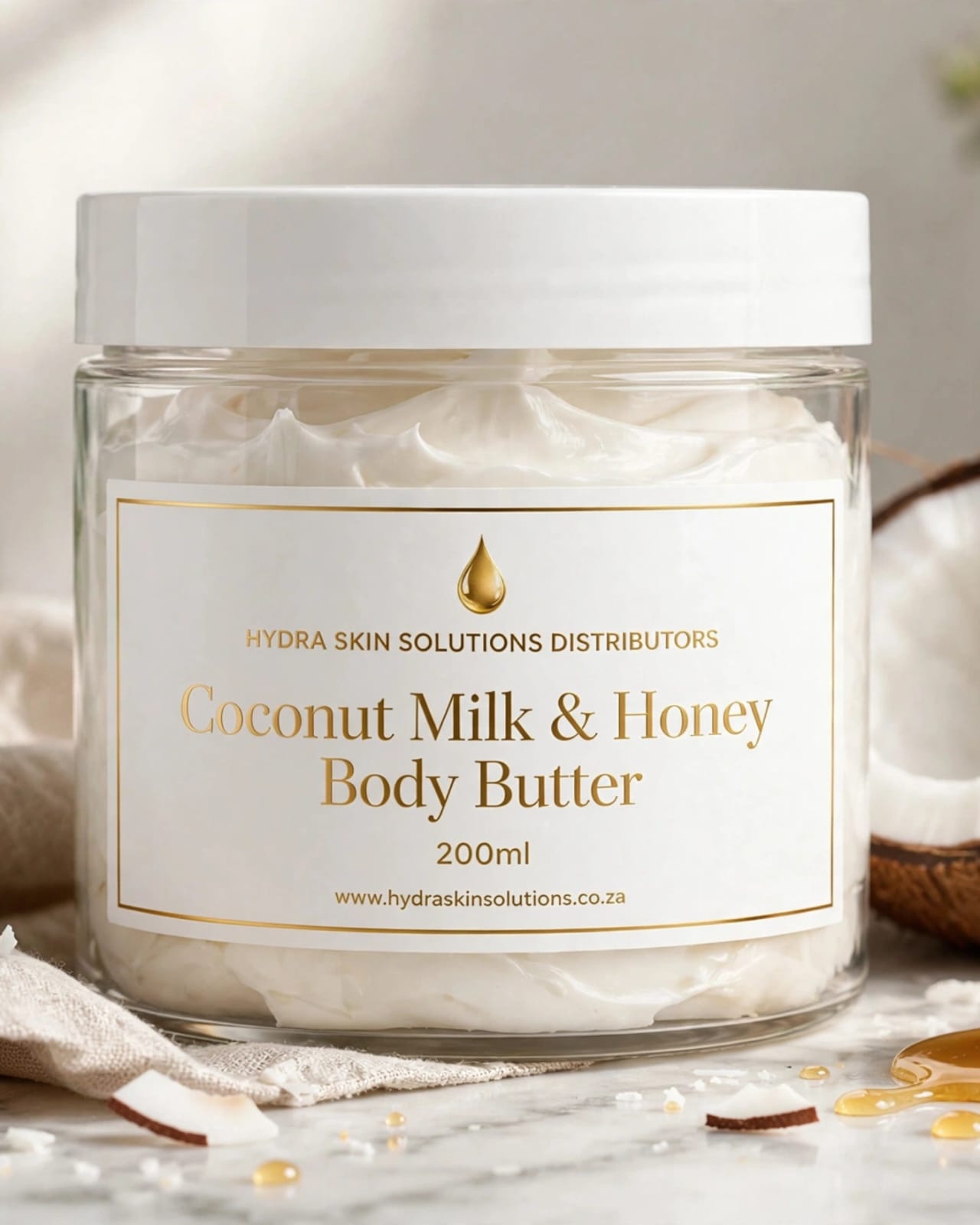 COCONUT MILK & HONEY BODY BUTTER