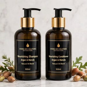 Nourishing Shampoo & Conditioner Set – Argan & Marula Natural Oil Blend