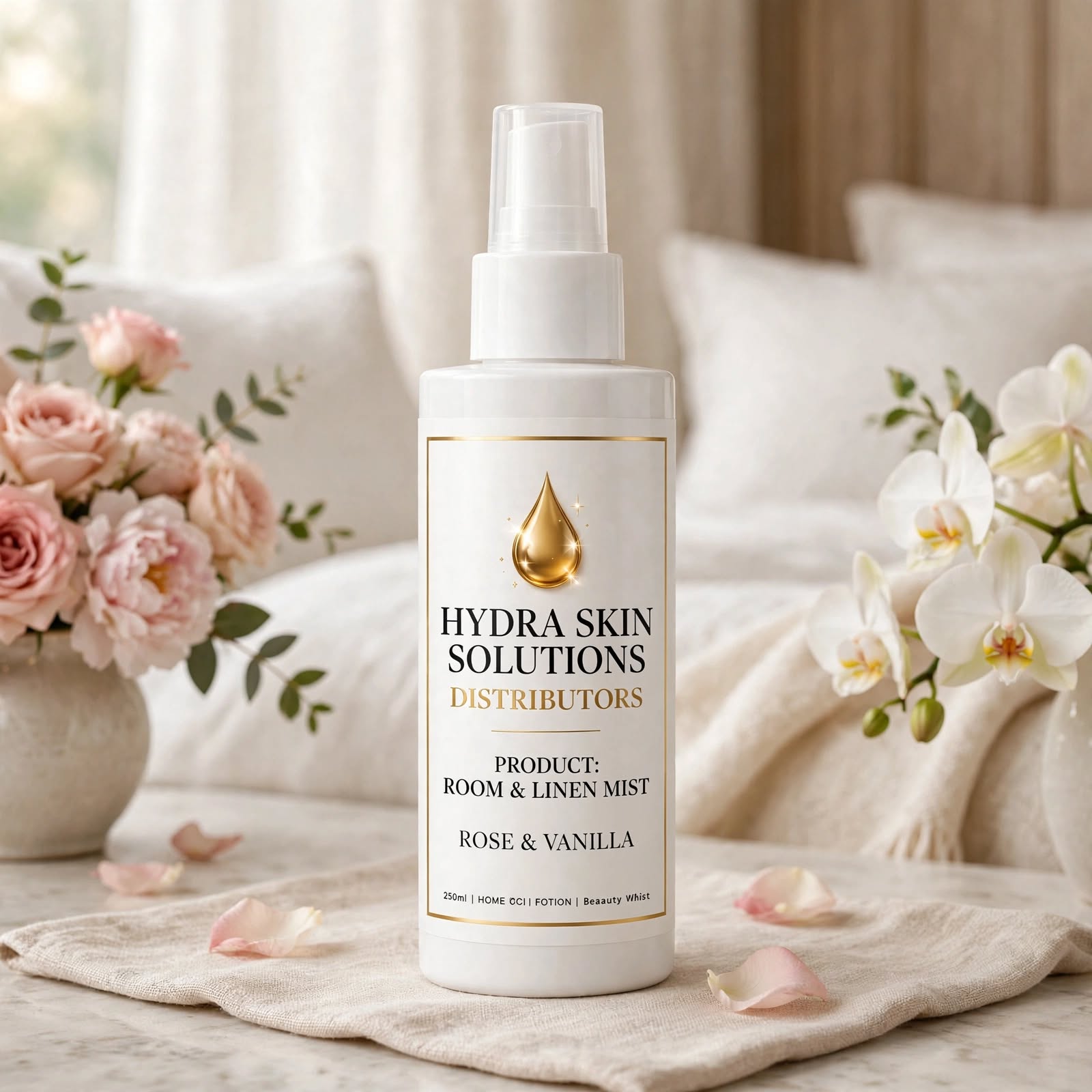 Room & Linen Mist 250ml Rose & Vanilla