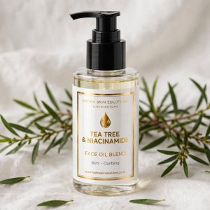 Tea Tree & Niacinamide Face Oil Blend 30ml Clarifying Airless