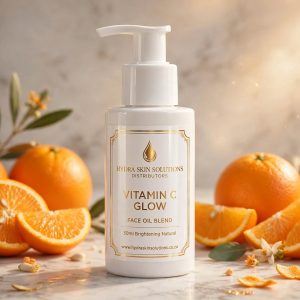 Vitamin C Glow Face Oil Blend 30ml Brightening Airless