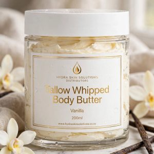 Tallow Whipped Body Butter Vanilla 200ml - Elegant Linen Vanilla