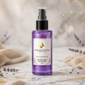 Body Shimmer Oil - Lavender & Argan Luxe Complex