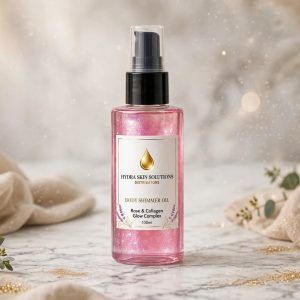 Body Shimmer Oil - Rose & Collagen Glow Complex