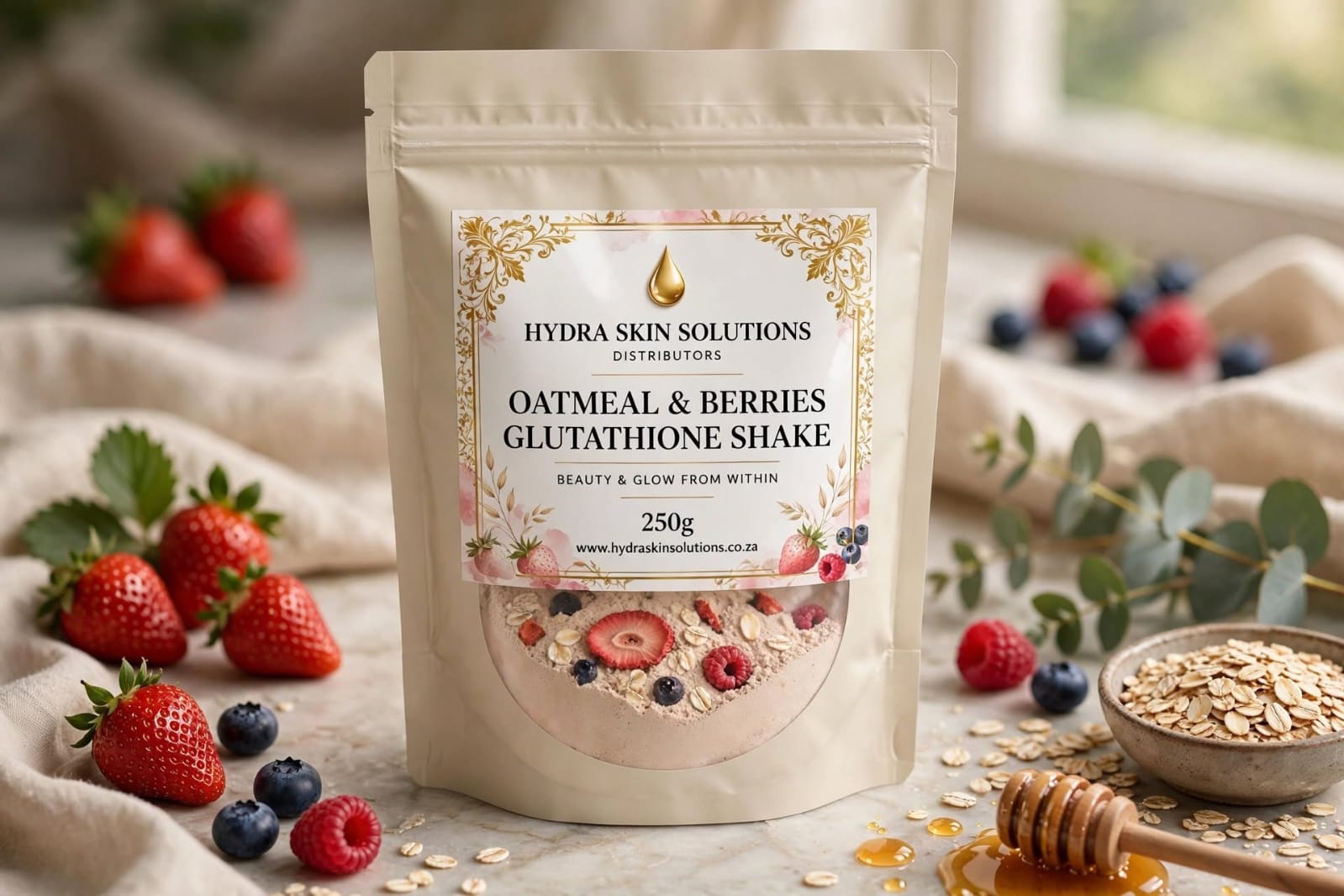 Oatmeal & Berries Glutathione Shake